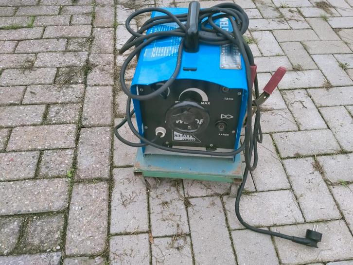 Cebora Bi-Welder 1718 Lasapparaat, Doe-het-zelf en Verbouw, Gereedschap | Lasapparaten, Gebruikt, Elektroden, Minder dan 150 ampère