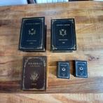 Vintage houten opberg boeken / omboeken, Ophalen of Verzenden