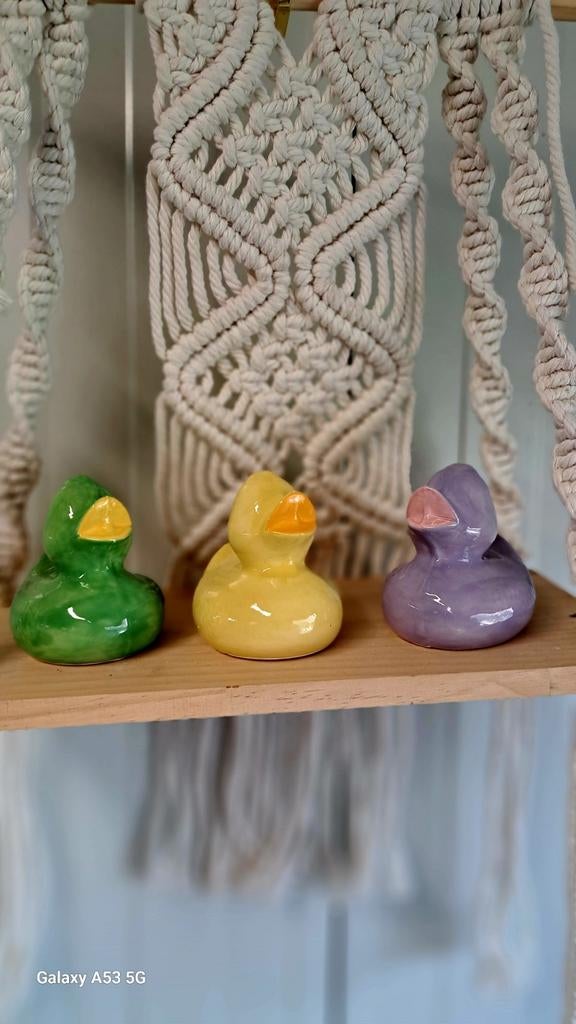 Keramieken badeendjes, Ophalen of Verzenden