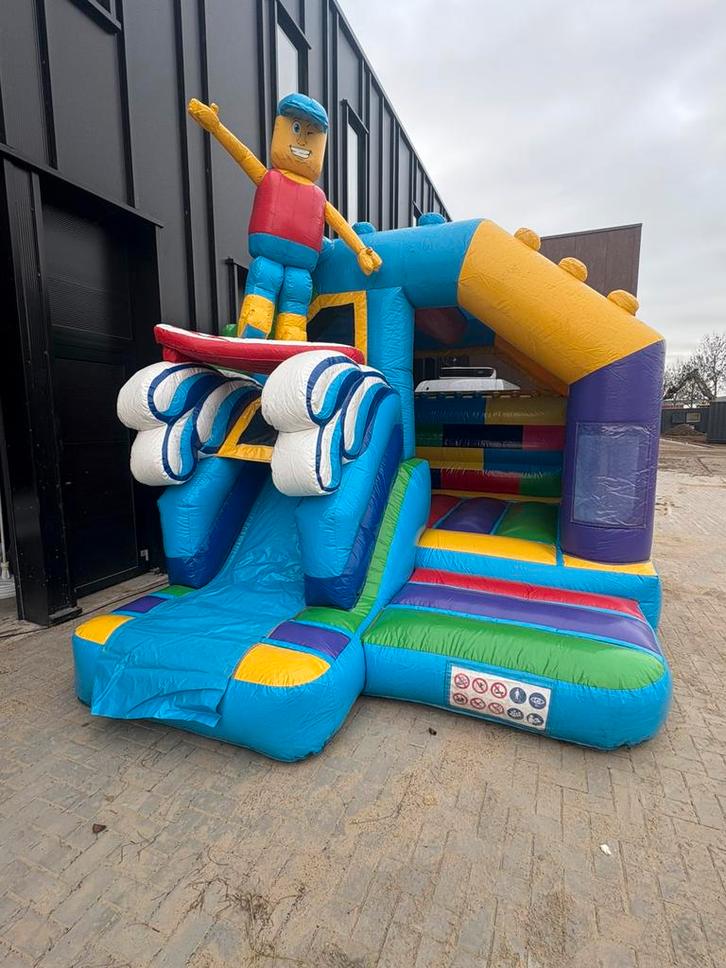 Lego Slidecombi Springkussen – In Topstaat! JB, Hobby en Vrije tijd, Feestartikelen | Verhuur, Gebruikt, Overige, Ophalen