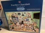 Gibson Puzzel 1000 stukjes - Purrfect Chocolate, Ophalen, 500 t/m 1500 stukjes, Zo goed als nieuw, Legpuzzel