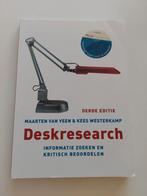 Maarten van Ven - Deskresearch (derde editie), Ophalen of Verzenden, Gelezen, HBO, Maarten van Ven; Kees Westerkamp