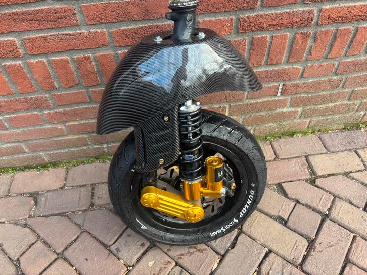 Zip Sp voorvork origineel compleet, Fietsen en Brommers, Scooters | Piaggio, Zo goed als nieuw, Zip, Benzine, Ophalen