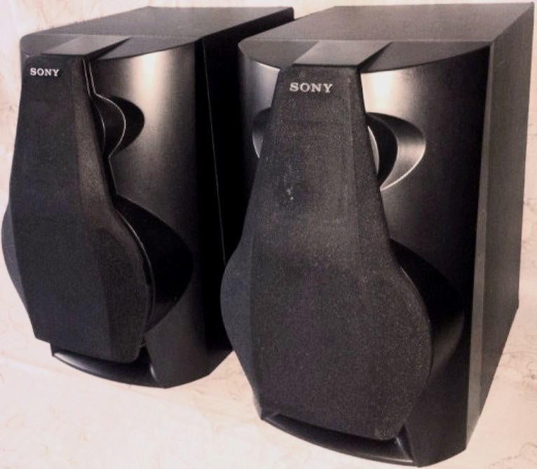 Sony Speakers - Set van 2, Gebruikt, Ophalen of Verzenden, 60 tot 120 watt, Sony