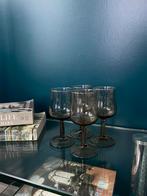 Vintage Luminarc wijnglazen - rookglas, set van 4, Antiek en Kunst, Ophalen of Verzenden