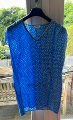 Goa dames top maat m, hals is met gouddraad 100% viscose, Kleding | Dames, Tops, Blauw, Maat 42/44 (L), Ophalen of Verzenden, Zo goed als nieuw