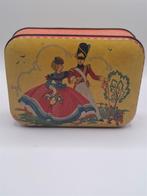Blikje van ws chocolaadjes, ong. 14,2x 10,4x 4 cm, Verzamelen, Blikken, Ophalen of Verzenden, Gebruikt, Overige, Overige merken