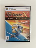 Flight Simulator X - Gold Edition. DVD-PC, 1 speler, Eén computer, Ophalen of Verzenden, Zo goed als nieuw