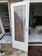 Gebruikte Buitendeur met Glas, Doe-het-zelf en Verbouw, Deuren en Horren, Ophalen, Gebruikt, 80 tot 100 cm, 200 tot 215 cm