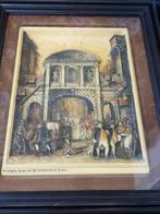 Antieke Engelse ingelijste Arthur Osborne plak uit 1906., Antiek en Kunst, Ophalen of Verzenden