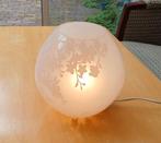 Bol lamp met bloemenmotief Ikea, Ophalen of Verzenden, Gebruikt, Minder dan 50 cm