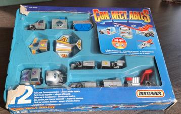 Vintage 12 delige set Con-nect-ables Matchbox originele doos beschikbaar voor biedingen