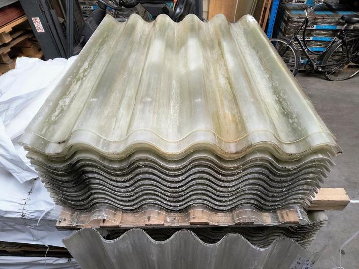 Partij nieuwe POLYESTER GOLFPLATEN 177/51 (type F) 109x92cm, Doe-het-zelf en Verbouw, Isolatie en Afdichting, Nieuw, Vloerisolatie