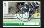 NL2017-51 hoekstuk Voorlinden, Verzenden, Na 1940, Gestempeld