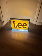 Lee Lichtbak Reclamebord - Dubbelzijdig, Ophalen of Verzenden, Gebruikt