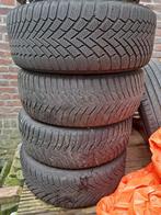 Winterbanden op velg 205/55/R16 Conti voor o.a. Ford Focus, 205 mm, Banden en Velgen, 16 inch, Gebruikt