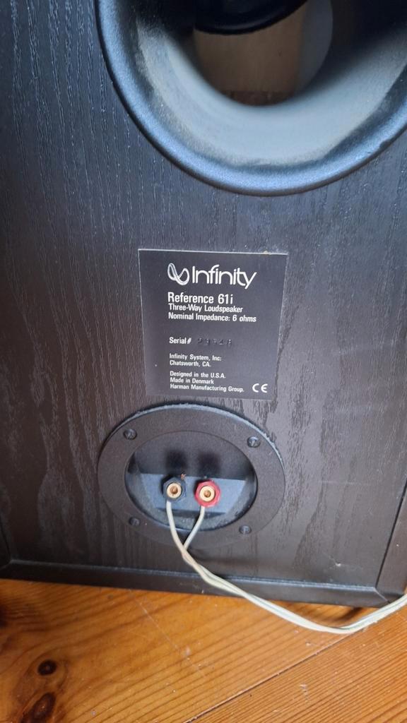 Infinity Reference 61i Luidspreker, Witgoed en Apparatuur, Slowcookers, Gebruikt, Ophalen