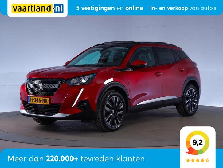 Peugeot 2008 1.2 PureTech Allure [ Pano LED Navi Camera ], Auto's, Peugeot, Bedrijf, Te koop, ABS, Achteruitrijcamera, Airbags