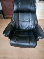 Lederen Relaxfauteuil met Massagefunctie, Huis en Inrichting, Ophalen, Gebruikt, 75 tot 100 cm, Modern