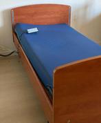Bieden vanaf 200,- verpleegbed, thuiszorgbed, hoog/laag, 90 cm, Eenpersoons, Bruin, Ophalen of Verzenden