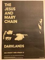 JESUS AND MARY CHAIN Darklands A3 advertentie, Ophalen of Verzenden