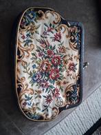 Vintage Brocante petit point handtasje avondtasje portemonne, Antiek en Kunst, Ophalen of Verzenden