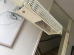 Hans Anssems Stringa bureaulamp jaren 80-90, Huis en Inrichting, Lampen | Tafellampen, Ophalen, Gebruikt, Metaal, 50 tot 75 cm