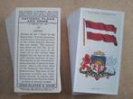 National Flags & Arms complete set 50 cigarette cards  1936, Ophalen