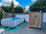 Zwembad bestway 400x200x100, Tuin en Terras, Zwembaden, Ophalen, Minder dan 80 cm, Opzetzwembad, Rechthoekig