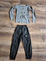 Here there set setje shirt longsleeve lange mouwen broek zwa, Meisje, Ophalen of Verzenden, Zo goed als nieuw, Setje