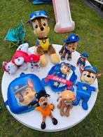 Paw Patrol Chase Knuffel Collectie + Rugzak + wagen, Ophalen of Verzenden, Gebruikt, Hond