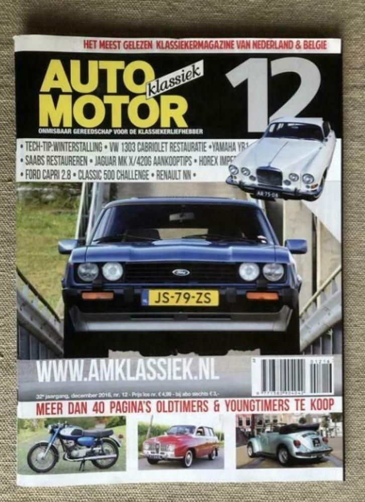 AMK: Ford Capri, Saab 95 en 96, VW Kever Cabrio, Horex, Boeken, Auto's | Folders en Tijdschriften, Zo goed als nieuw, Algemeen