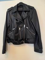 All Saints lederen jack, Maat 38/40 (M), Verzenden, Zwart, Jasje