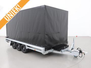 Hulco Terrax-3 machinetransporter met huif - voorraad!! beschikbaar voor biedingen