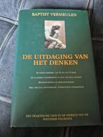 B. Vermeulen - De uitdaging van het denken, Ophalen of Verzenden, Zo goed als nieuw, B. Vermeulen