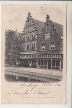 Alkmaar, Luttik Oudorp - Huis met de Drie Schopjes, Ophalen of Verzenden, Voor 1920, Gelopen, Noord-Holland