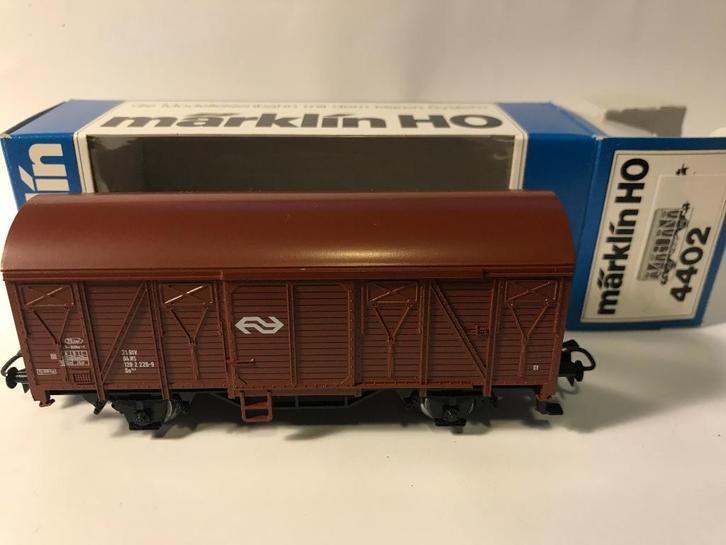 Marklin 4402 NS Nederlandse spoorwegen (2x), Hobby en Vrije tijd, Modeltreinen | H0, Nieuw, Wagon, Wisselstroom, Märklin, NS, Ophalen of Verzenden