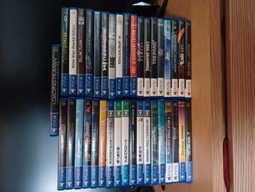 Grote stapel ps4 en ps5 games beschikbaar voor biedingen
