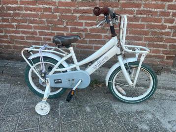 Kinderfiets Volare met zijwieltjes beschikbaar voor biedingen