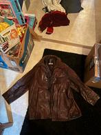 Mays & Rose Bruin Leren Winterjas - Maat XL, Ophalen of Verzenden, Gedragen, Maat 56/58 (XL), Bruin