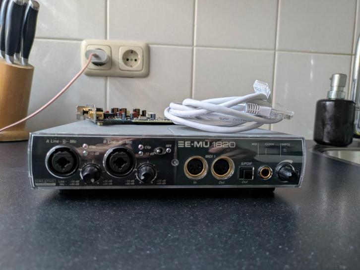 E-Mu 1829 geluidskaart, Computers en Software, Geluidskaarten, Gebruikt, Ophalen