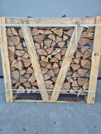 haardhout ovengedroogd kachelhout stookhout goedkoop, Tuin en Terras, Haardhout, 6 m³ of meer, Ophalen of Verzenden, Eikenhout