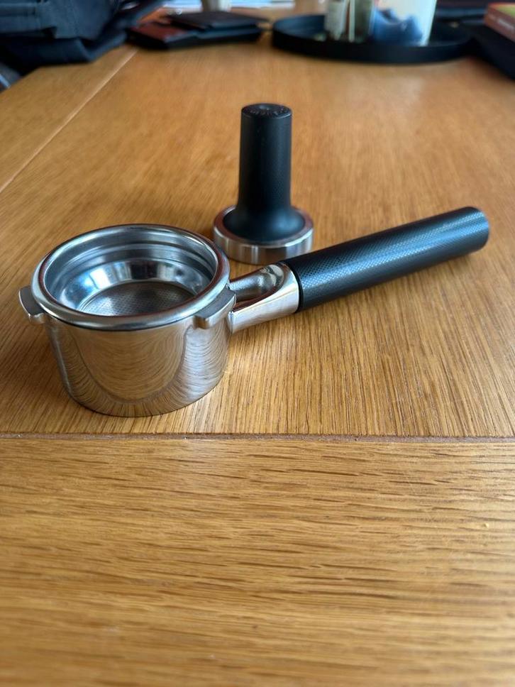 Kitchenaid Portafilter met Tamper, Witgoed en Apparatuur, Koffiezetapparaten, Gebruikt, Gemalen koffie, Espresso apparaat, 2 tot 4 kopjes