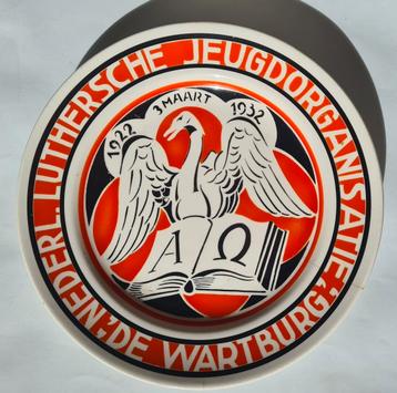 Bord 1922-1932 Sphinx Regout Maastricht beschikbaar voor biedingen