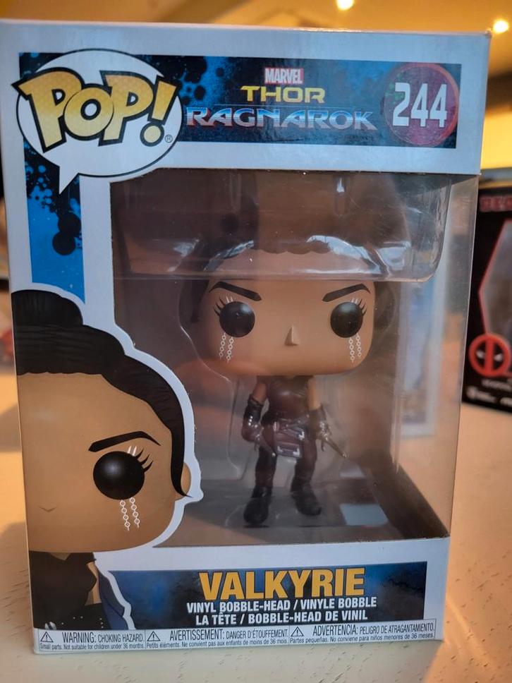 Funko Pop! Marvel Thor Ragnarok - Valkyrie #244 - Nieuw, Verzamelen, Poppetjes en Figuurtjes, Nieuw, Ophalen of Verzenden