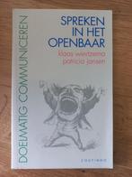 Wiertzema en Jansen - Spreken in het openbaar, Ophalen of Verzenden, Alpha, Gelezen, HBO