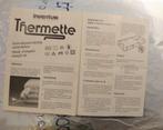 Inventum Thermette elektrische deken i.g.st., Gebruikt, Eenpersoons, Blauw, Overige typen