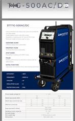 NIEUW AC/DC DUBBEL PULS TIG WATERGEKOELD 500AMP !!!!!!!!!!!!, Doe-het-zelf en Verbouw, Gereedschap | Lasapparaten, Ophalen of Verzenden