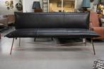 Luxe eetkamerbank VIDAR Jess Design metaal koper leer zwart, Huis en Inrichting, Stoelen, Ophalen, Zo goed als nieuw, Zwart, Metaal