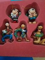 Disney traditions Mickey and Friends Hanging Ornament set, Ophalen of Verzenden, Mickey Mouse, Zo goed als nieuw, Beeldje of Figuurtje